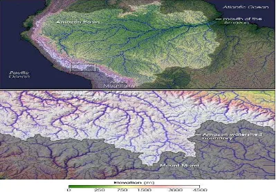 Gambar 7.  DAS Amazon Sumber: http://2.bp.blockspot.com. Amazon +River+ basin+ map.jpg