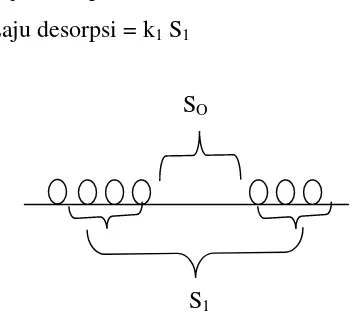 Gambar 1. Struktur pada permukaan -adsorbat