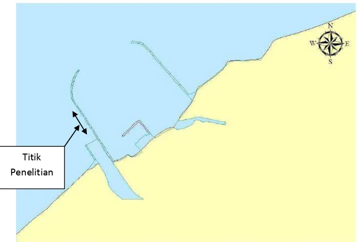 Gambar 1.1 Peta pelabuhan perikanan lampulo 