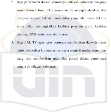 gambar, SDM, serta peralatan siaran. 