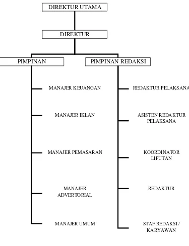 Gambar 1.2 Bagan Struktur Organisasi 