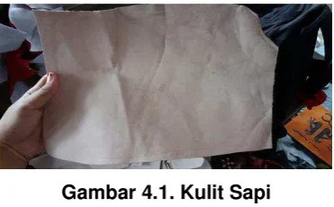 Gambar 4.1. Kulit Sapi 