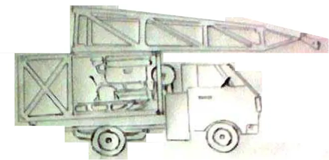 Gambar  4.  Pick-up Daihatsu Hi jet 1000 cc sebagai wahana  angkutan lokal mesin Exp-2000  Figure    4