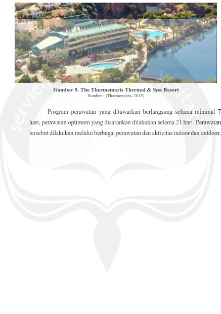 Gambar 9. The Thermemaris Thermal & Spa Resort Sumber : (Thermemaris, 2015) 