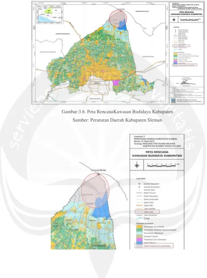 Gambar:3.6. Peta RencanaKawasan Budidaya Kabupaten 