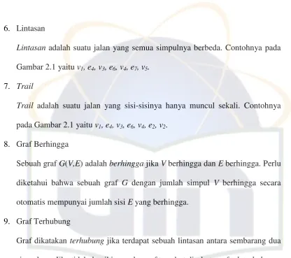 Gambar 2.3 Graf Berlabel 