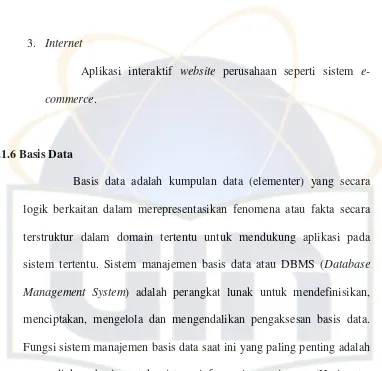 Tabel 2.1 Kelebihan dan Kelemahan DBMS (Kadir, 2003) 
