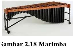 Gambar 2.18 Marimba 