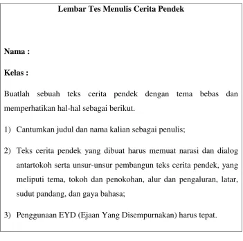 Tabel 3.4 