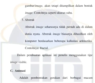 gambar/image, akan tetapi ditampilkan dalam bentuk 