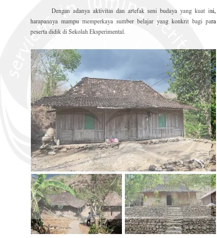 Gambar 3. 6: Rumah-rumah di Dusun Kedungjati RT 4. 