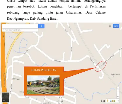 Gambar 3.1. Lokasi penelitian 