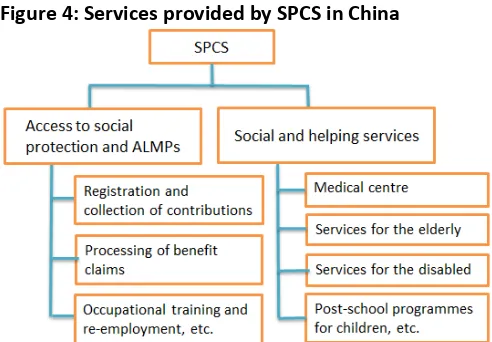 Figure 4: Services provided by SPCS in China 