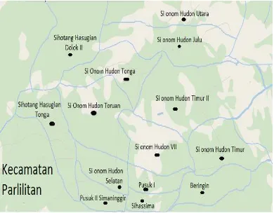 Gambar  3.1 Peta Lokasi Penelitian  