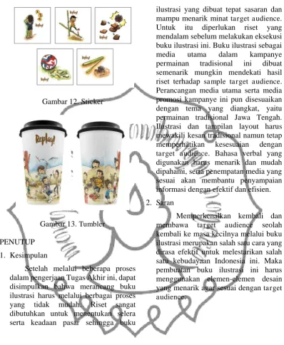 Gambar 12. Sticker   