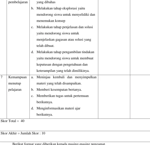 Tabel 3.9 