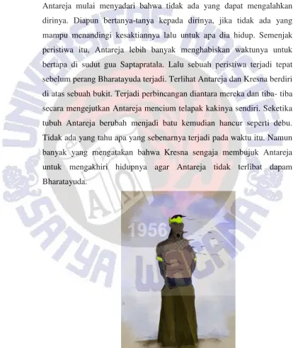 Gambar 4.7 Antareja Memilih Jalan Kematiannya  