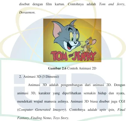 Gambar 2.7 Contoh Animasi 3D 