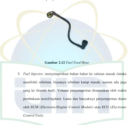 Gambar 2.12 Fuel Feed Hose 