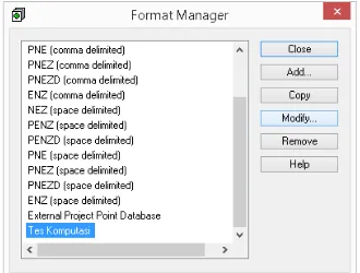 Gambar 2.3.d. Point File Format