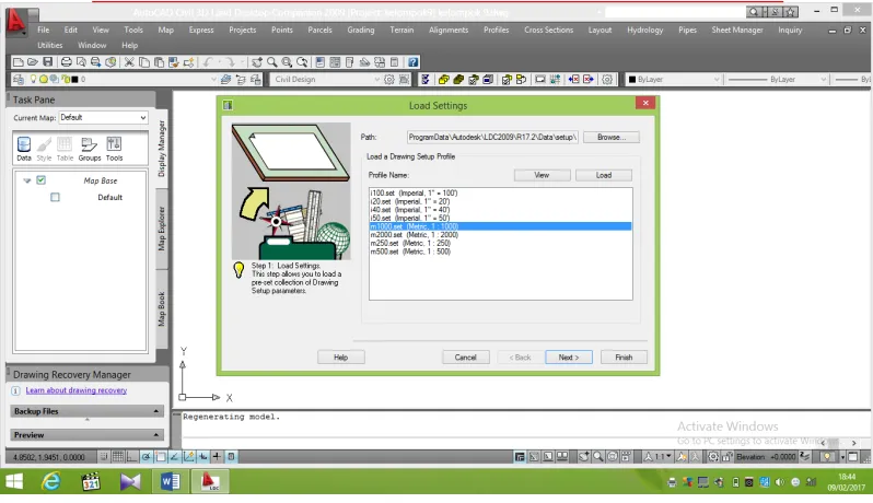 Gambar 2.1.g. Load settings