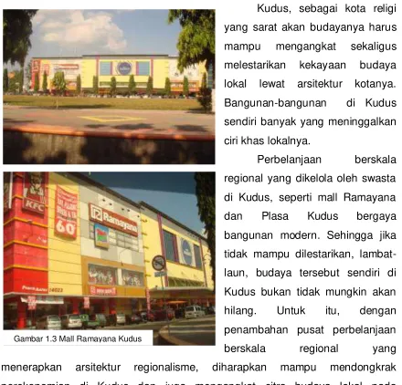 Gambar 1.3 Mall Ramayana Kudus 