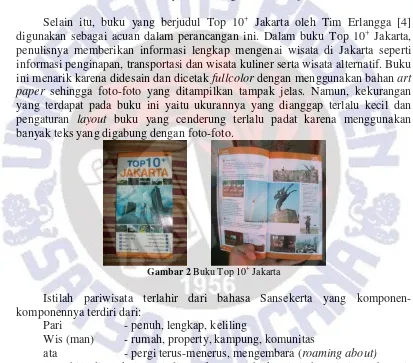 Gambar 2  Buku Top 10+ Jakarta 