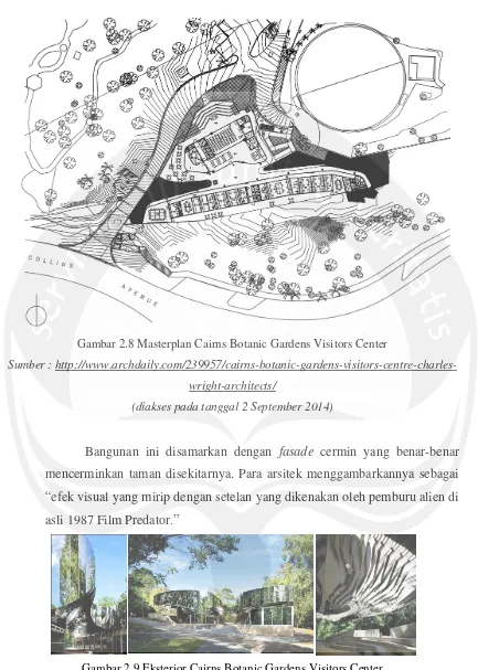 Gambar 2.9 Eksterior Cairns Botanic Gardens Visitors Center 