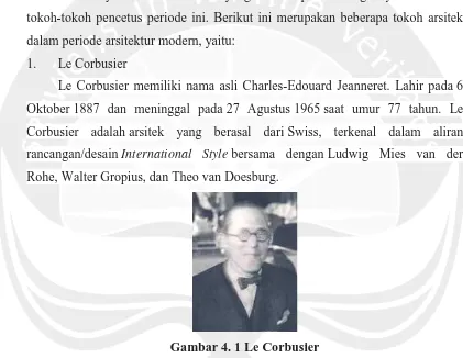 Gambar 4. 1 Le Corbusier