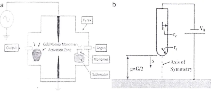 Fig. J8.1 et aapp les. (h) S(:.1) Schematic illustration of an experiment utilizing cold plasma to treat red del icious implified model used to approximate the on-ax is electric field in Fig.
