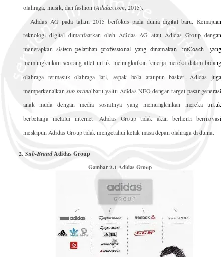 Gambar 2.1 Adidas Group 