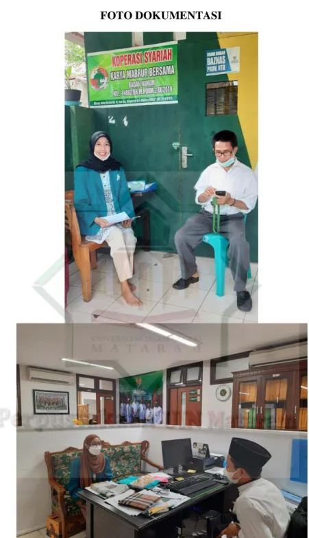FOTO DOKUMENTASI 