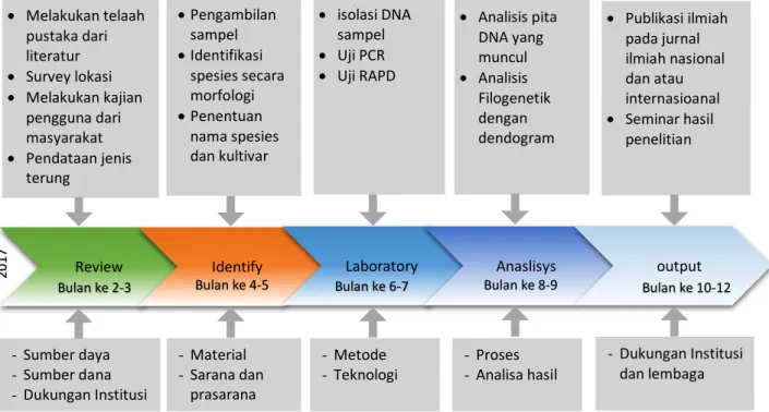 Gambar 1. Roadmap penelitian   