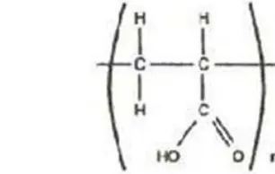 Gambar II.1 Rumus bangun monomer carbopol