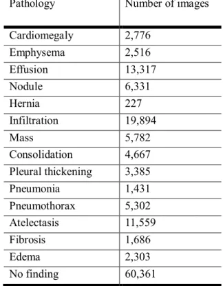 Table 2 Dataset description of the national institutes of health (NIH) dataset