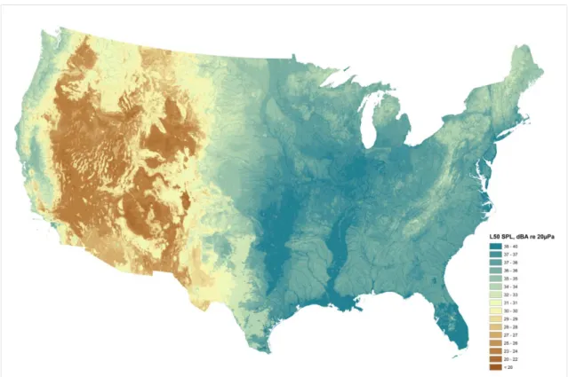 그림  18.  미국  NPS(National  Park  Service)의  자연상태도(Natural  conditions)  직성사례 