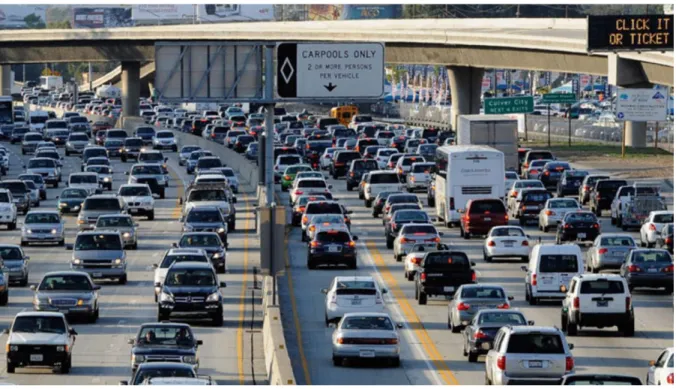 Figure 2. Traffic congestion in LA 