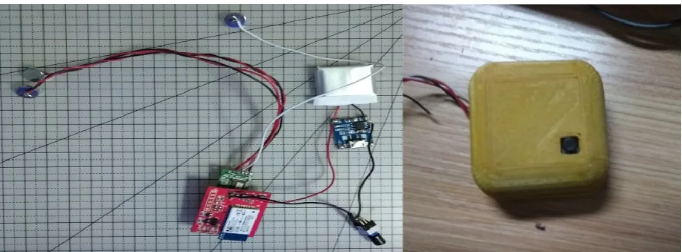Figure 2. The company’s previously developed modular product of smart hard-hat. 