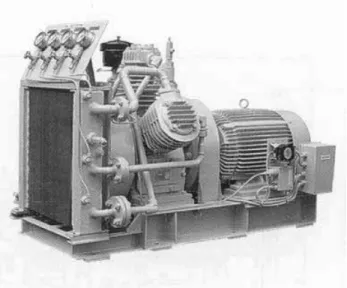 Fig.  1.1  Reciprocating  air  compressor  of  main  engine  starting.
