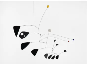 [그림  2-2] Antennae with Red and Blue Dots, 1953 