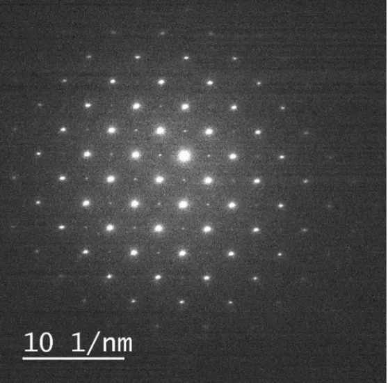 Figure 6. Laue Diffraction Pattern of BNSO Films 