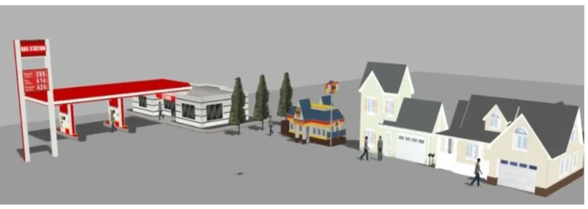 Fig. 3.5  Visualization of the world file in the Gazebo software