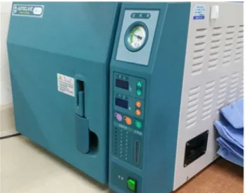 Fig. 6. High-pressure autoclaving sterilizer
