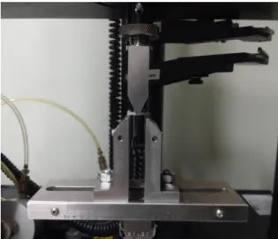 Fig. 5. Three-point bending test.