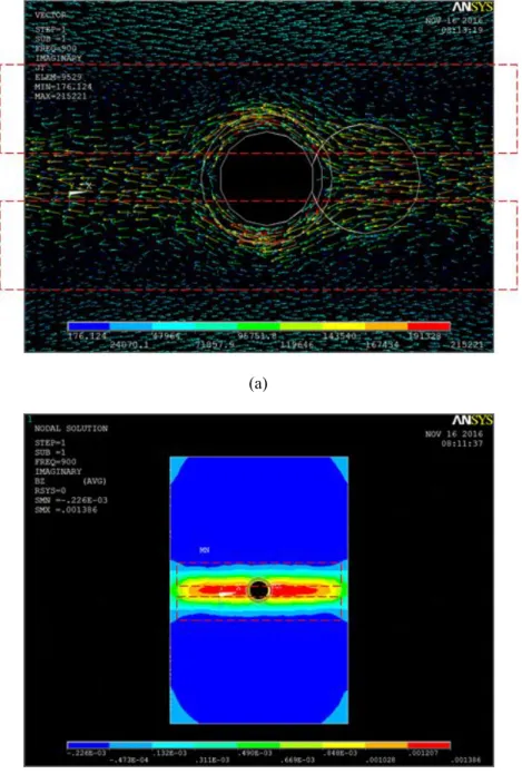 Fig.  ３ -5 Simulation result of yoke type electromagnet (Far-side corrosion); 