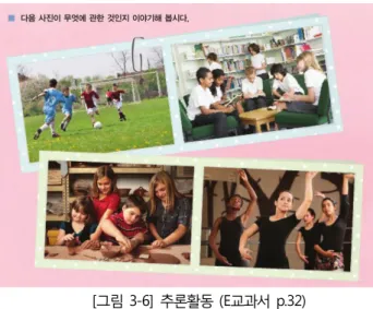 [그림 3-6] 추론활동 (E교과서 p.32)