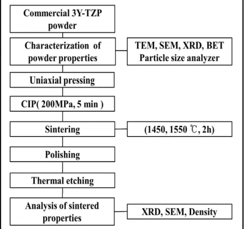 Fig. 4 Flowchart of experimental procedure