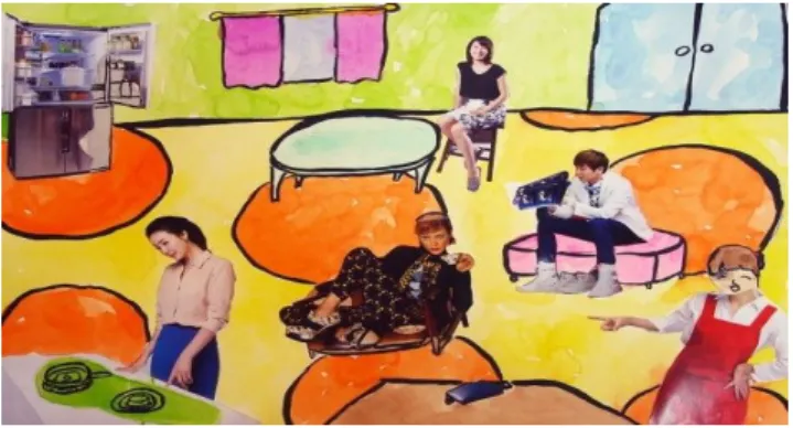 그림 파피에 콜레 작품