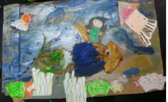 그림 앗상블라주 작품