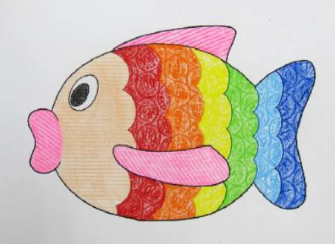 그림 프로타주 작품
